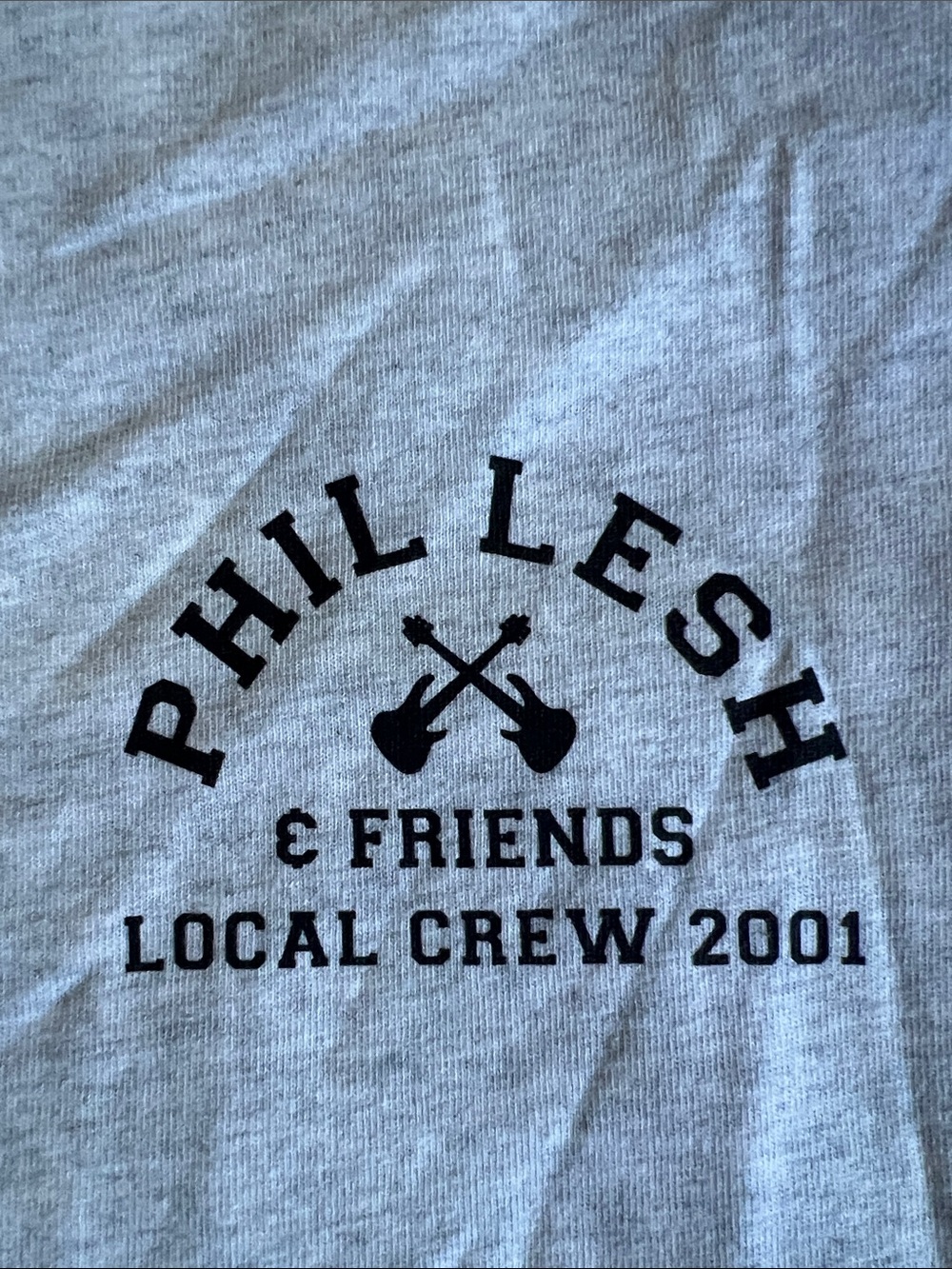 Phil Lesh & Friends 2001 Local Crew Tour Tee